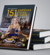 Grāmata &quot;151 garšīgas dzīves recepte&quot; 